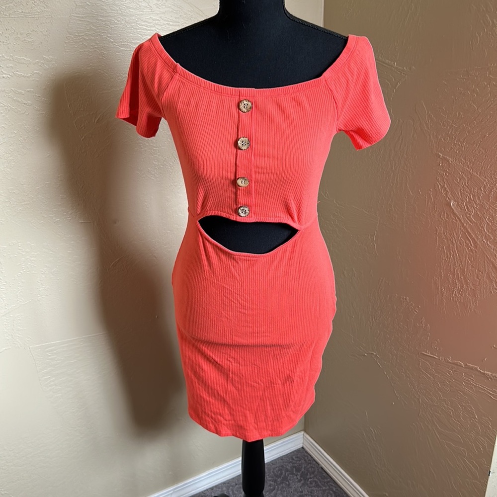 Bodycon cut out dress